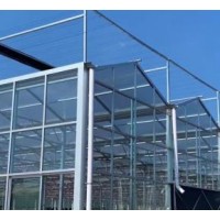 玻璃大棚造价 无土栽培 承载力大 轻钢结构 覆盖钢化玻璃